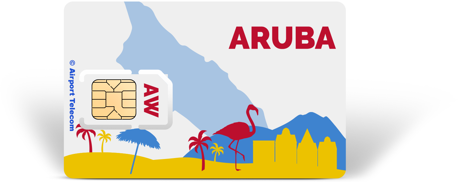 Simkaart - Aruba